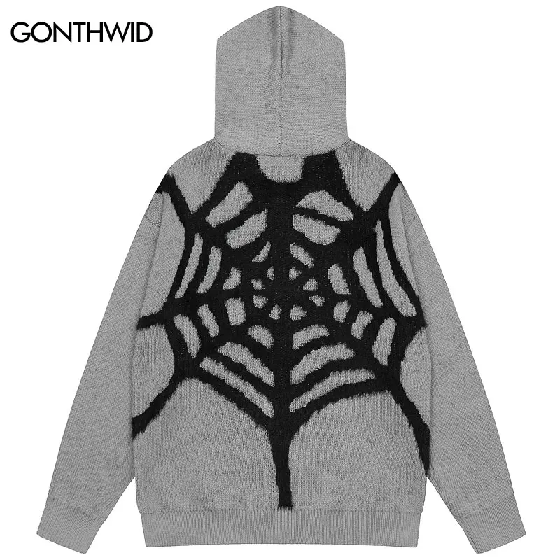 

Свитер с капюшоном в стиле хип-хоп, Y2K, 2023