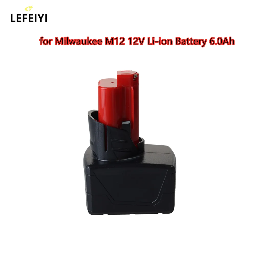 

For Milwaukee M12 12V 6.0Ah Li-ion Battery Cordless Tools 48-11-2402 48-11-2411