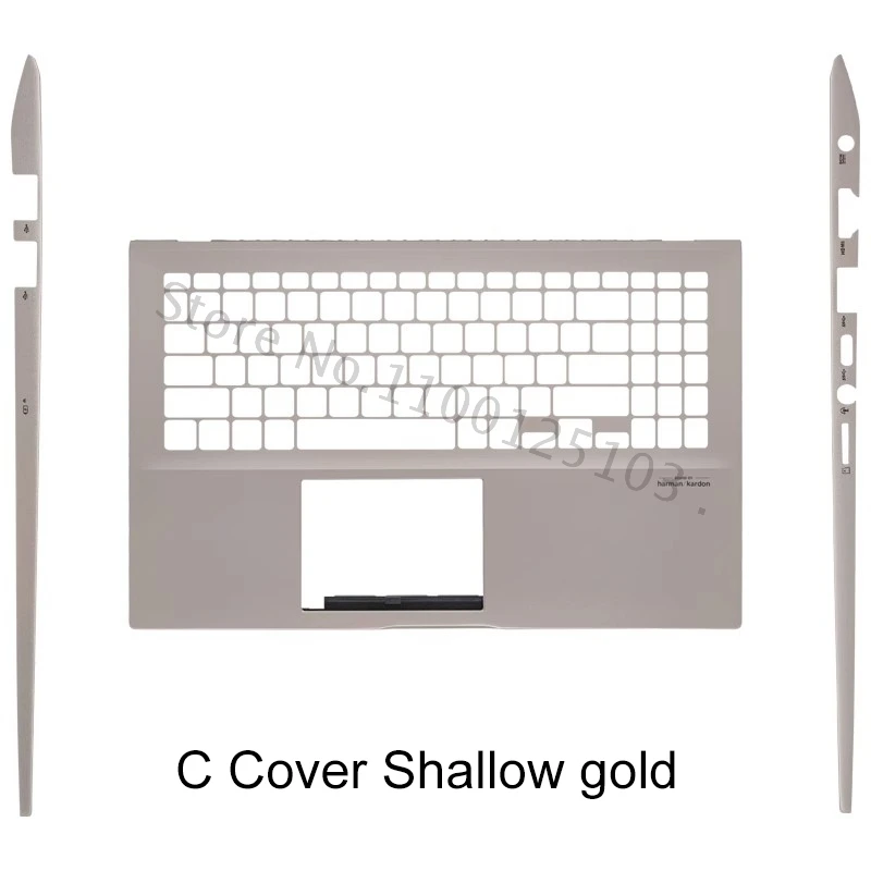 Новый нижний чехол для ноутбука ASUS X531F S531F K531 S5500F задняя крышка ЖК-дисплея