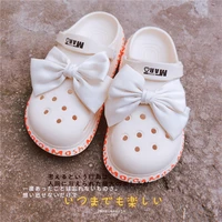 croc charms shoe decorations diy bow knot wing clogs women shoe buckle hight quality and fashion decoration