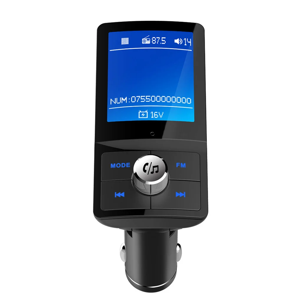 

Bluetooth FM-трансмиттер, Aux зарядное устройство, беспроводной адаптер громкой связи, автомобильный комплект, mp3-плеер с USB-портами