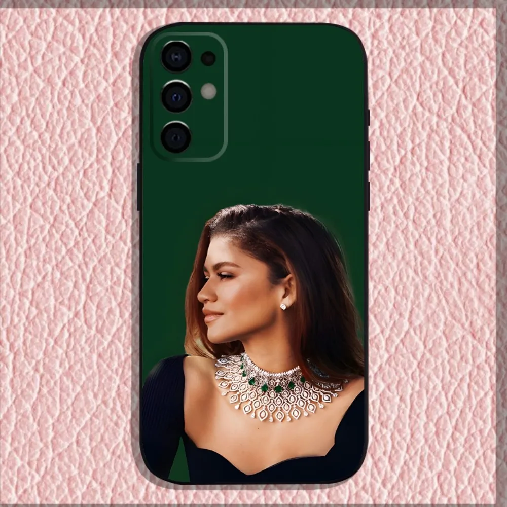 Z-Zendaya Phone Case For Samsung S24 S21 S22 S23 S30 Ultra S20 Plus Fe Lite Note 10 9 5G Black Soft Shell