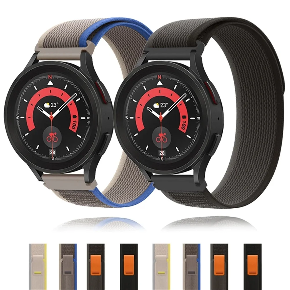

22mm 20mm Trail Loop Band For Samsung Galaxy Watch 4 3 strap classic 5 Pro active 2 Gear S3 correa Bracelet Huawei watch GT 2 3