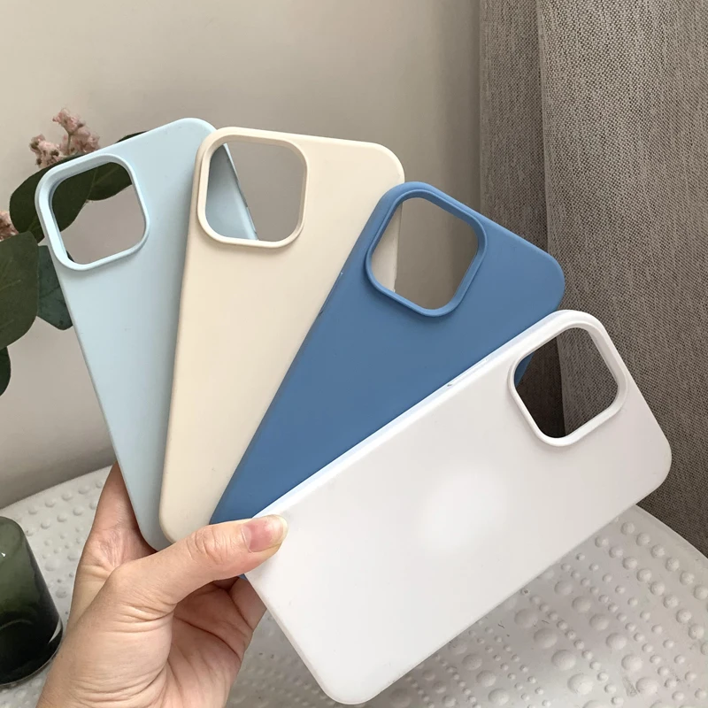 

Luxury Case for Iphone 11 12 13 Pro Max Liquid Silicone Case Camera Protective Soft Full Cover on For IPhone 13 Mini Case Bumper