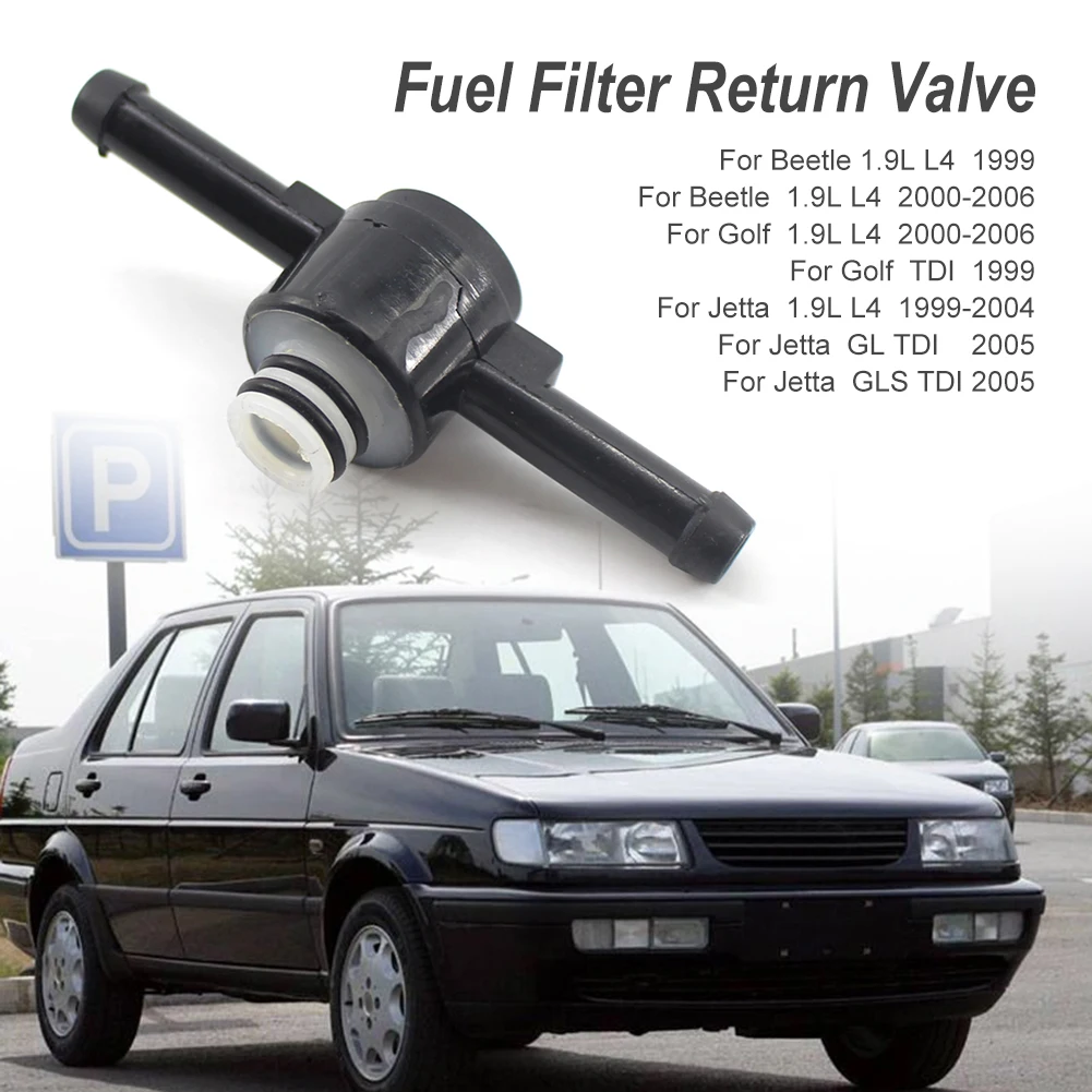 

Replacement Car Accessories Check Valves Fuel Filter Return Valve for Beetle Golf Jetta TDI 1.9L Diesel 1J0 127 247 A 1000340003
