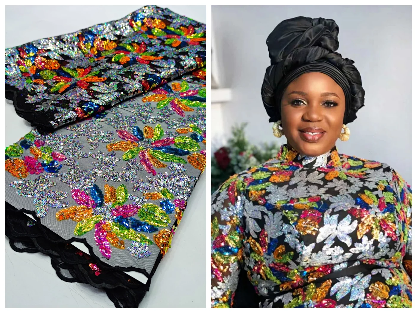 2022 новейшая африканская кружевная ткань с блестками, красочная французская кружевная ткань с блестками для свадебной вечеринки, нигерийская кружевная ткань KYY2215