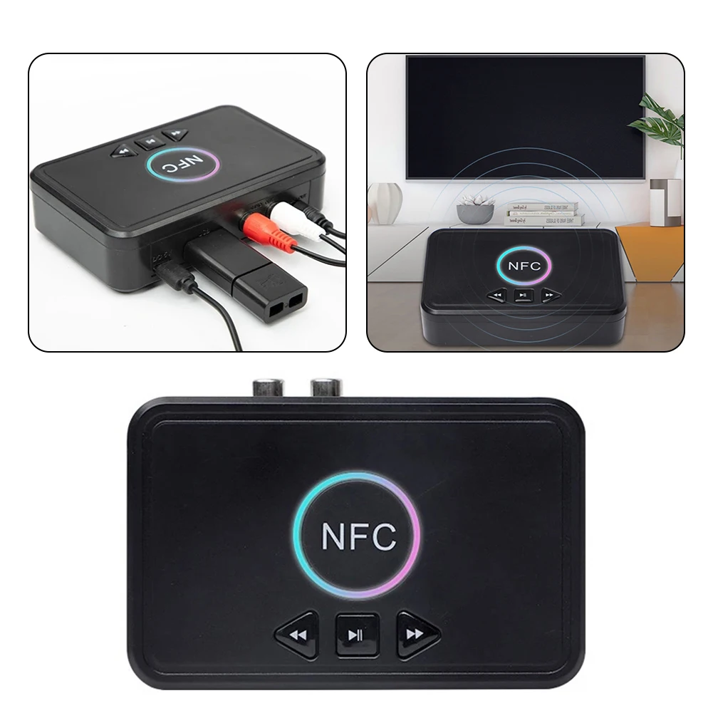 

Bluetooth 5.0 Audio Receiver U Disk RCA 3.5mm 3.5 AUX Jack Stereo Music Wireless Adapter For Car Kit Speaker Amplifier