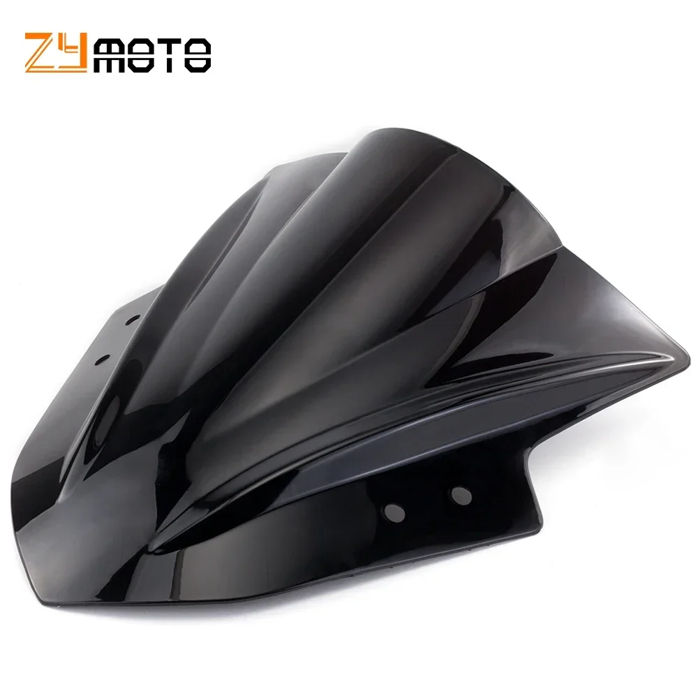 Лобовое стекло двойной пузырьковый ветровой экран мотоцикла для KAWASAKI NINJA 300 EX 300R