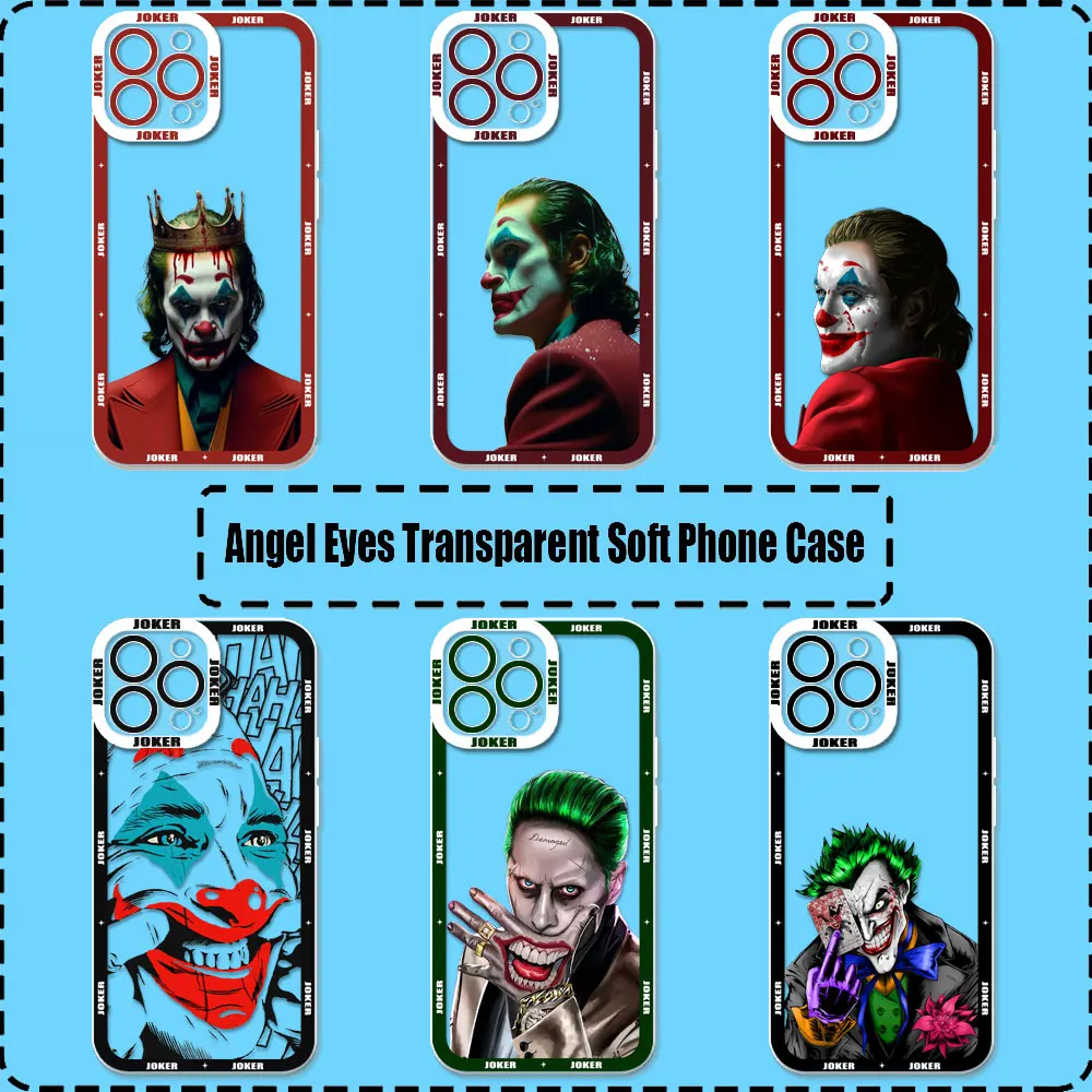 Чехол для телефона Cool J-Jokers C-Clown 2 прозрачный чехол Samsung Galaxy S25Ultra S24 S23 S21 S20 Fe S10 Plus S25