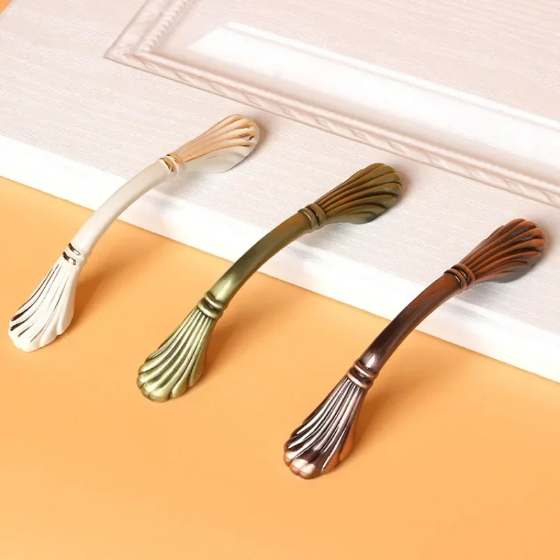 Европейский стиль цвет слоновой кости белый шкаф современный минималистичный