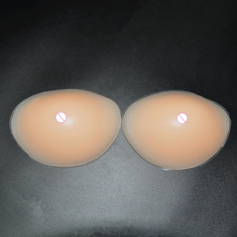 New Silicone Fake Breast Form 180/pair Small for Breast Cancer Teaching Teardrop Shape Lifelike Mastectomy Drag Queen Hot Sale