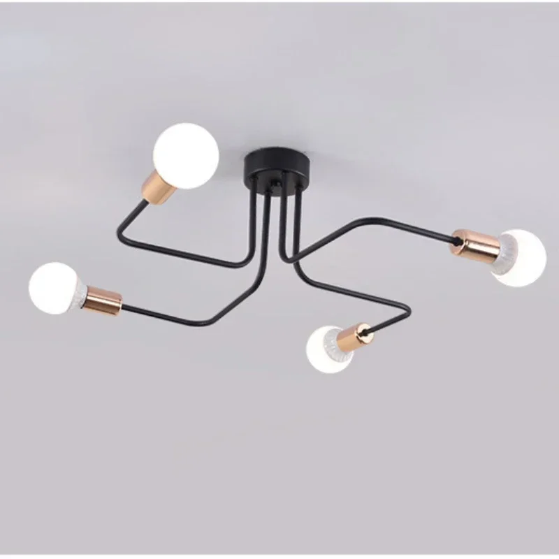 

Потолочная люстра GemSpark, металлическая, 8 головок