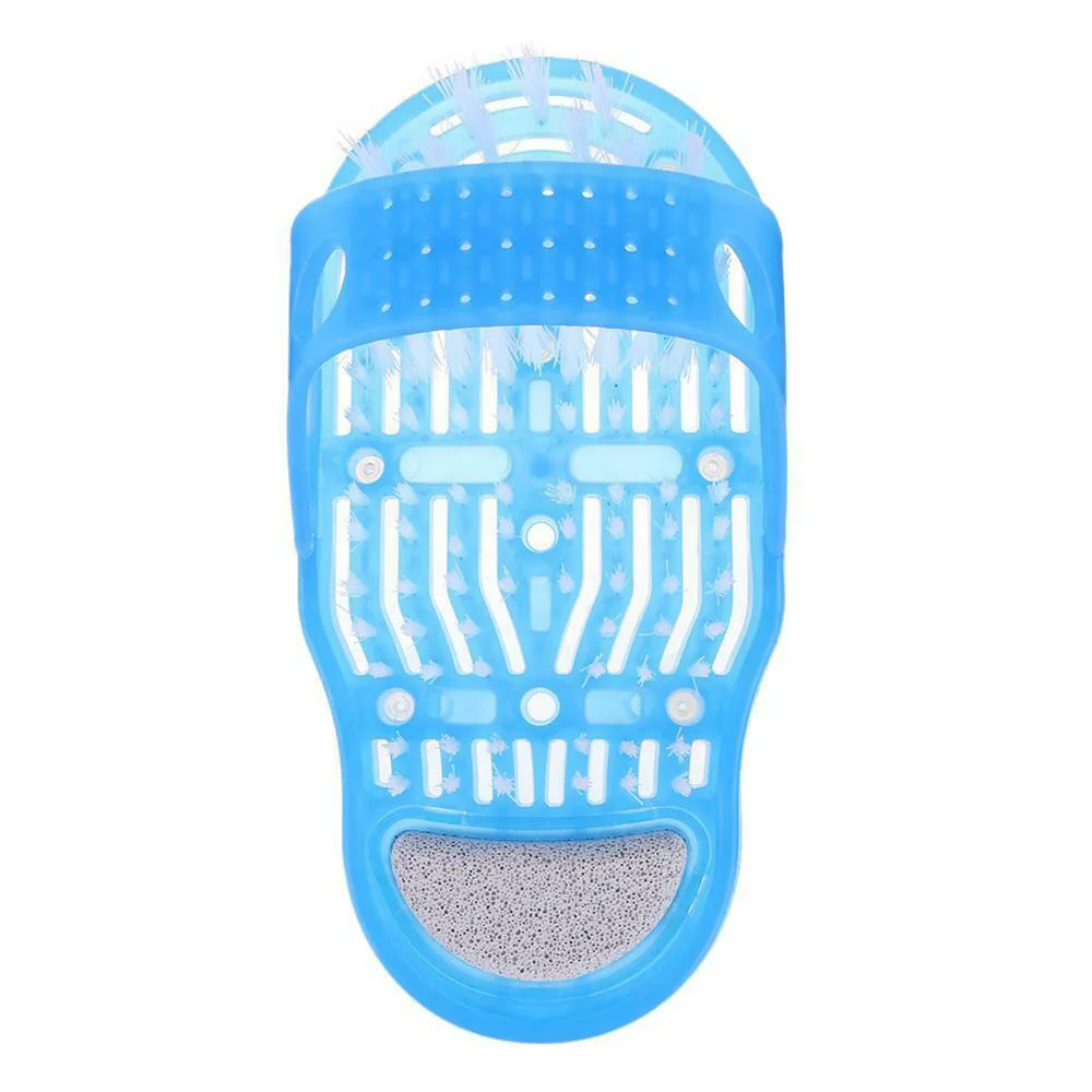 Shower Foot Scrubber Massager Cleaner Spa Exfoliating Washer Wash Slipper Tools Bathroom Bath Brushes Remove Dead Skin 1PC |