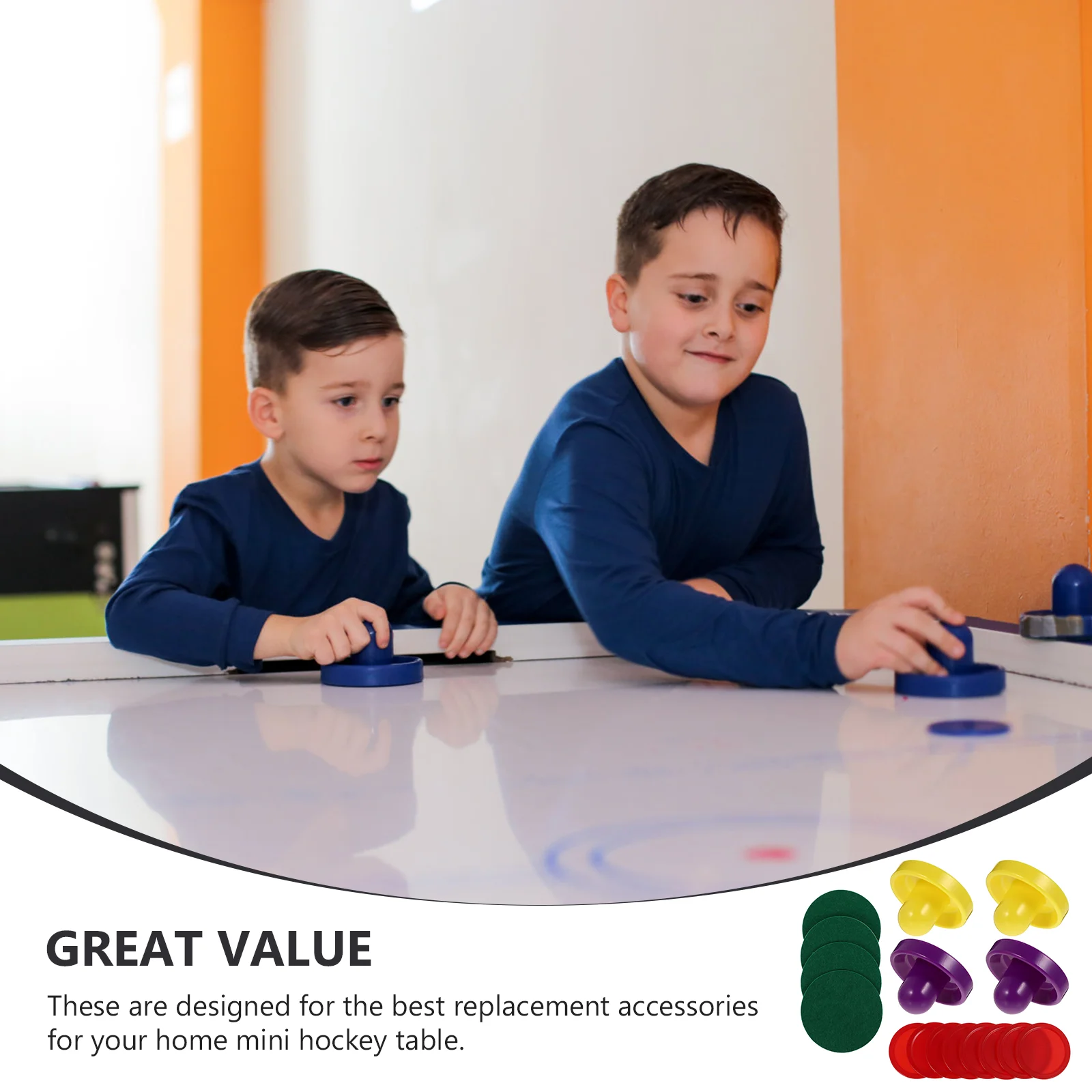 1 комплект детали для воздушной хоккейной игры пластиковые шайбы воздушные