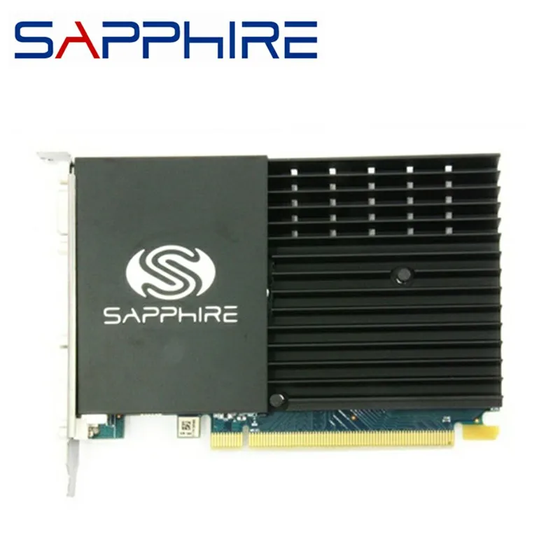

Видеокарта SAPPHIRE HD 5450 1 ГБ HD5450 GPU AMD Radeon HD6450 HD 6450 1GHM 512 Мб видеокарты для настольного ПК компьютера офиса VGA