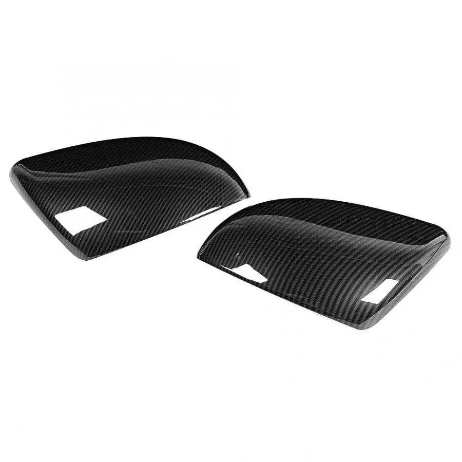 2pcs Rearview Side Mirror Cover Trim Decoration Fit for Range Rover Evoque 2020 Carbon Fiber Grain Car Styling | Автомобили и