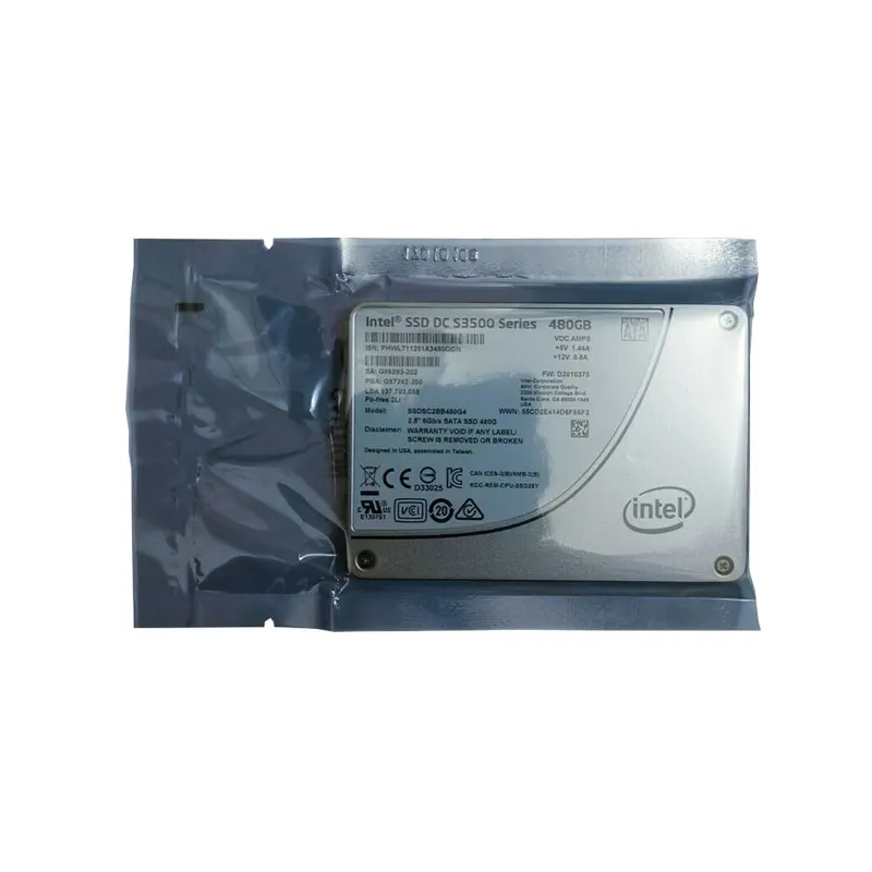 

480GB SSD S3500 Solid State Drive 6Gb/s Series SSDSC2BB480G4 VDC MAPS