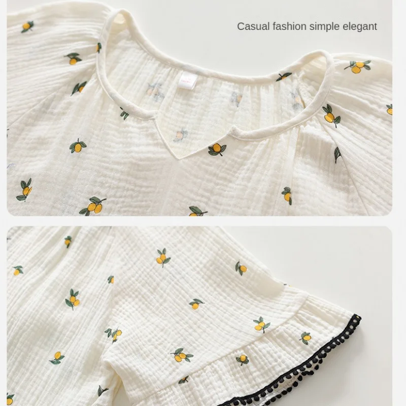 Pajamas for Women Summer Thin Section Short-sleeved Shorts Japanese Style Home Suit Two-piece Comfortable and Casual Nightgowns