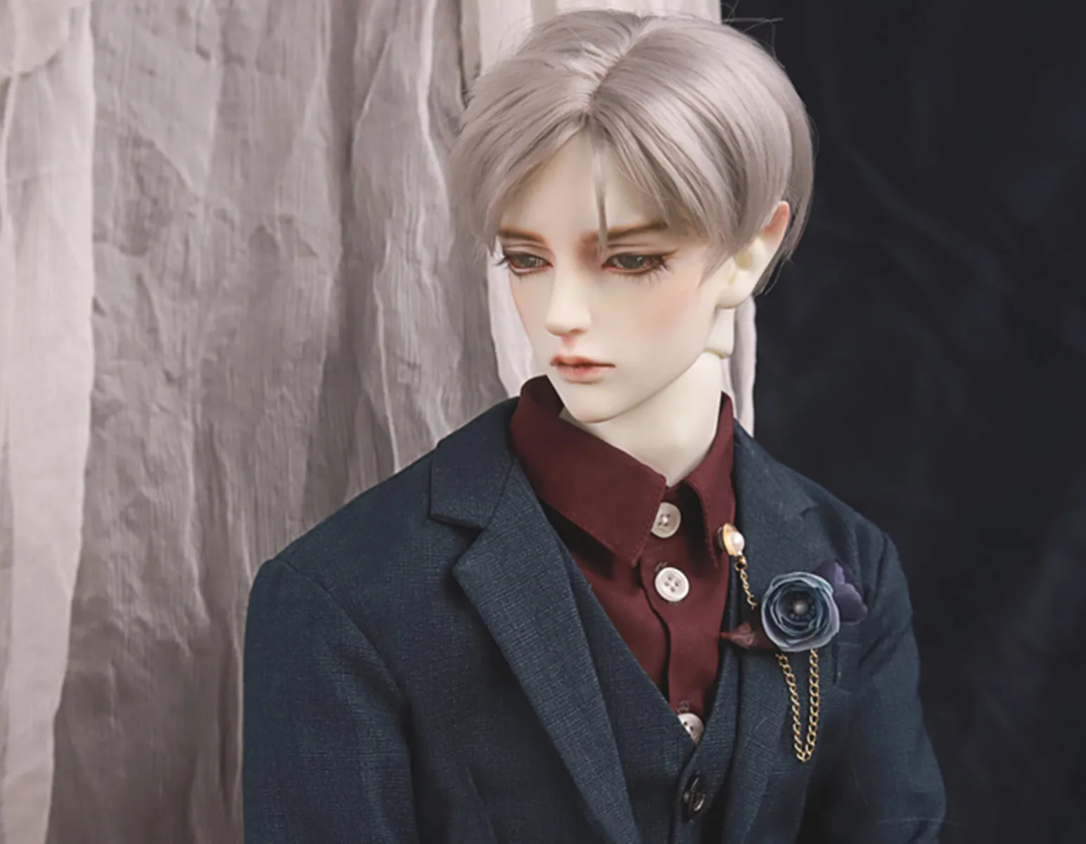 

New 1/3 72cmZA humins au charme livraison yeux sd bjd doll birthday spot full set of clothes wig shoes makeup