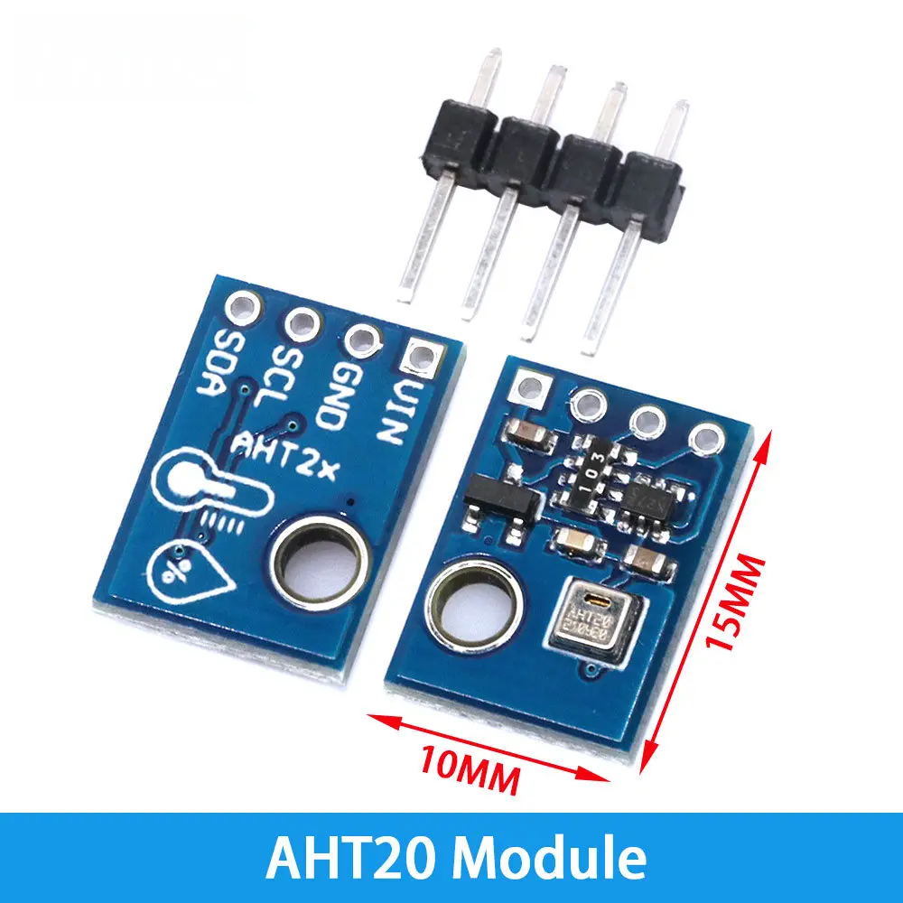 Высокоточный цифровой датчик температуры и влажности AHT10/AHT20/AHT21