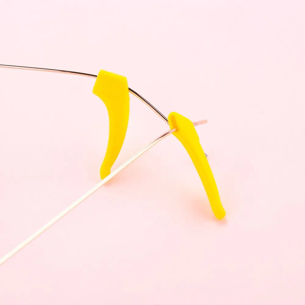 1 пара силиконовые Нескользящие заушники для очков |