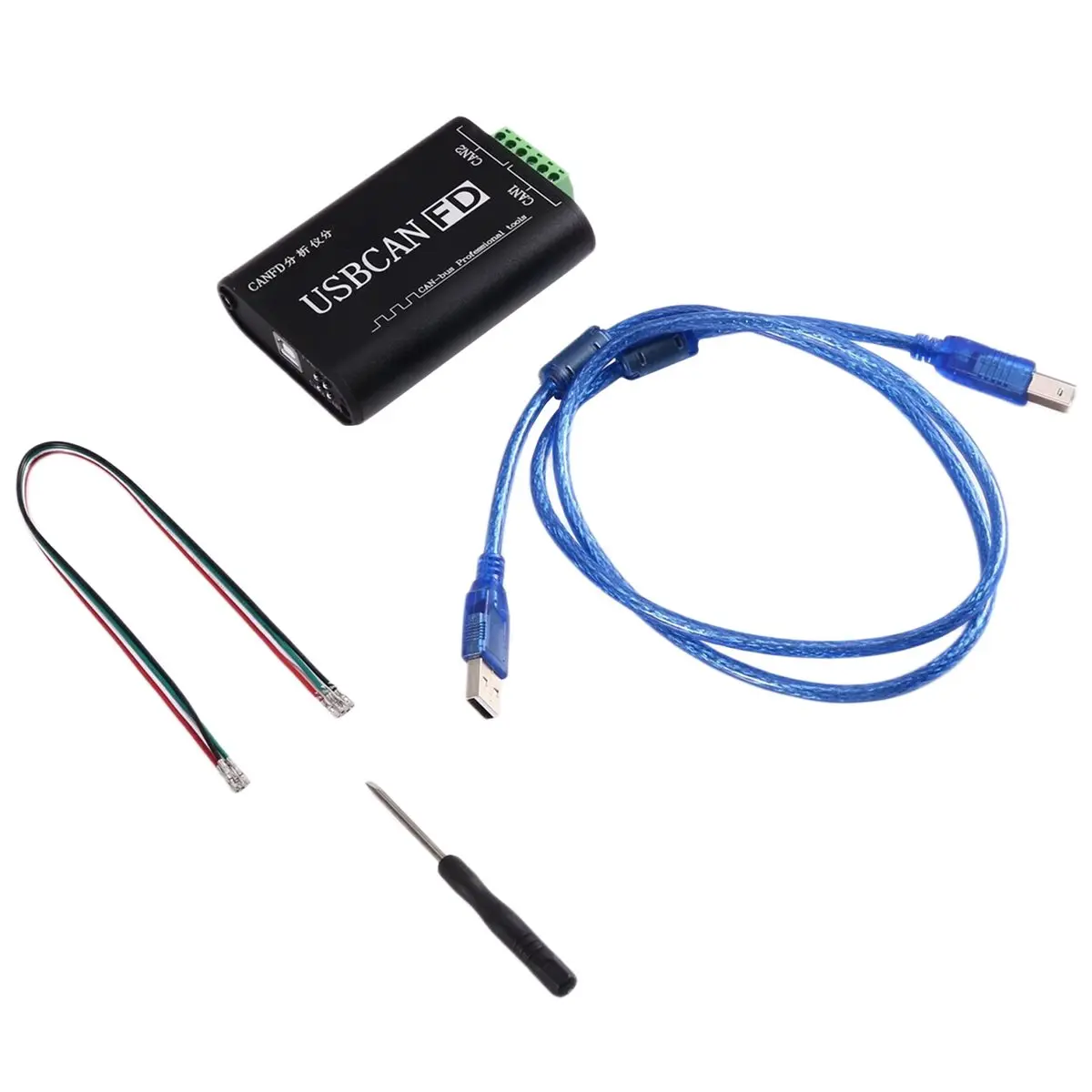 Адаптер CAN-шины USB-CAN для анализа и регистрации данных CAN-шины, USB-CAN, USB-CAN, USB-USB-CAN, ко Дню благодарения (art.: 3920db6f75dec) - 3920db6f75dec