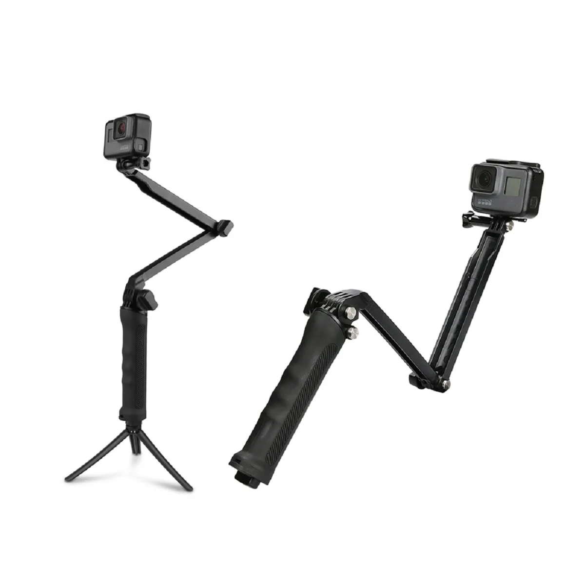 

3 Way Grip Waterproof Monopod Selfie Stick Tripod Stand for GoPro Hero 11 10 9 8 7 Yi 4K SJCAM EKEN DJI OSMO Go Pro Accessories