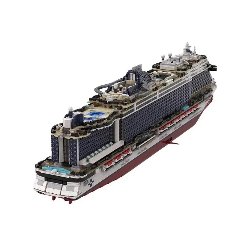 MOC-116714 морской груз гигантский корабль Перевозчик строительные блоки модель • 6270