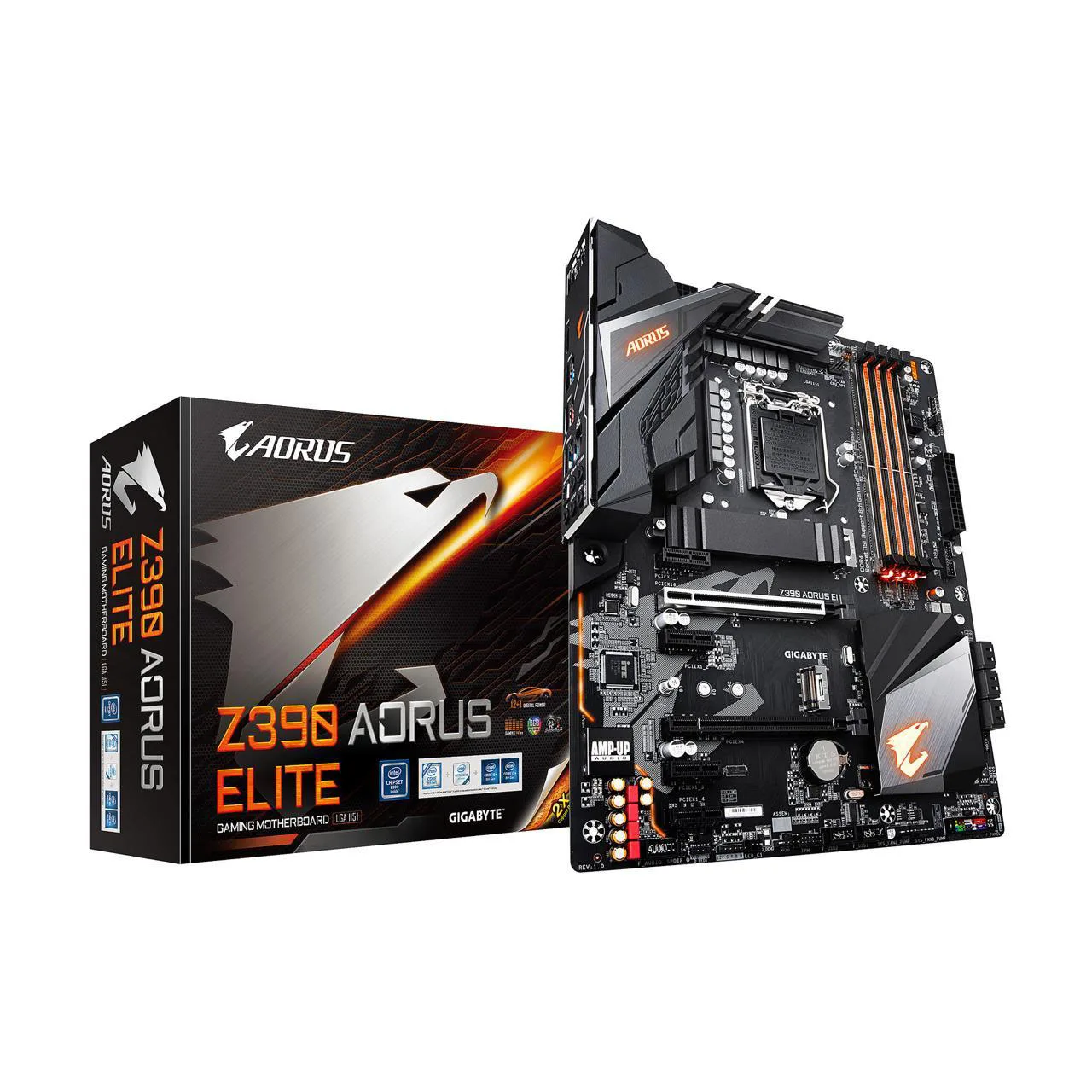 

GIGABYTE New Z390 AORUS ELITE Motherboard LGA 1151 (300 Series) Intel Z390 Socket DDR4 128GB ATX PCI-E 3.0 M.2 Gaming placa mae