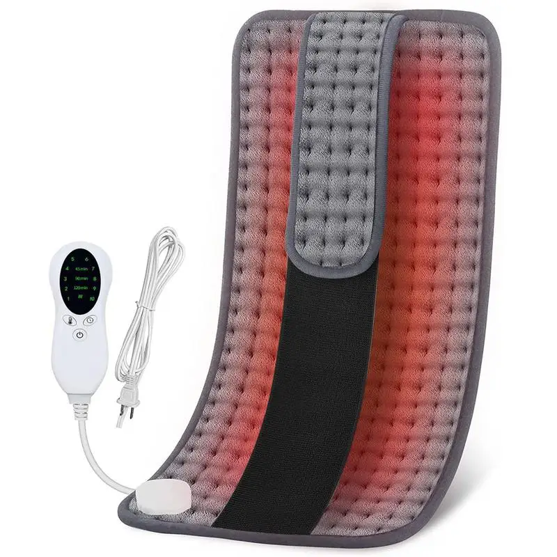 

Electric Heating Pad Rapid Warming Heating Pad For Period Cramps With Shoulder Strap Portable Heating Pad 10 Heating Settings