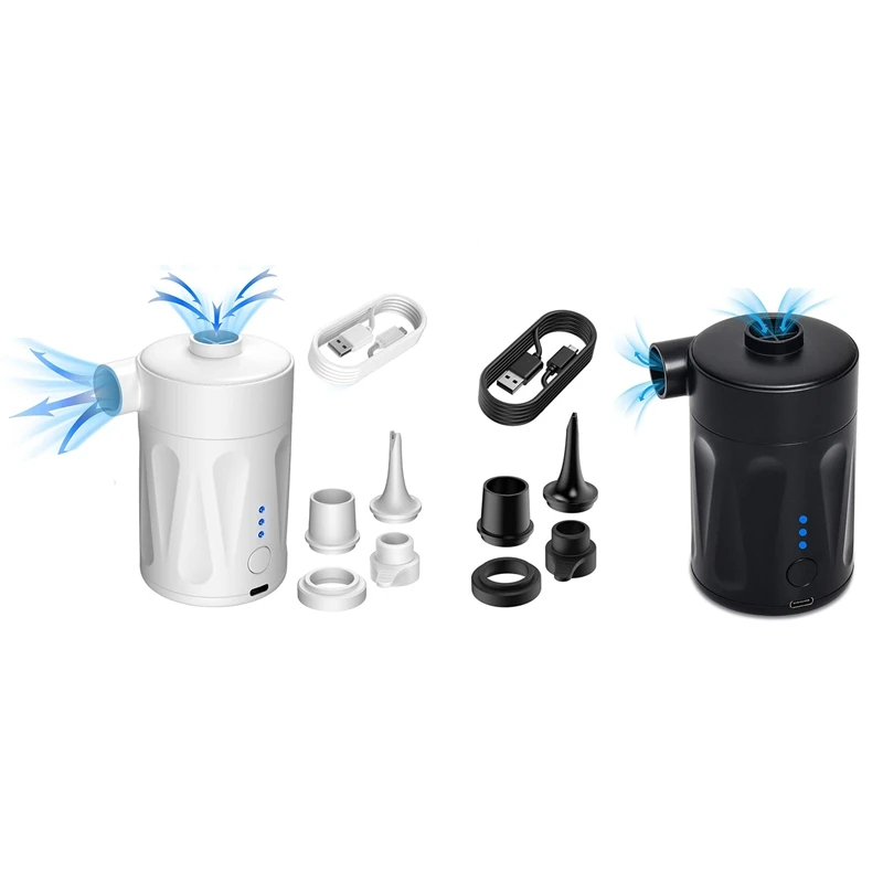 Air Charging Pump 3.7V 4000Mah USB TPY-C Fast Mini Outdoor Vacuum Portable Electric Pumps