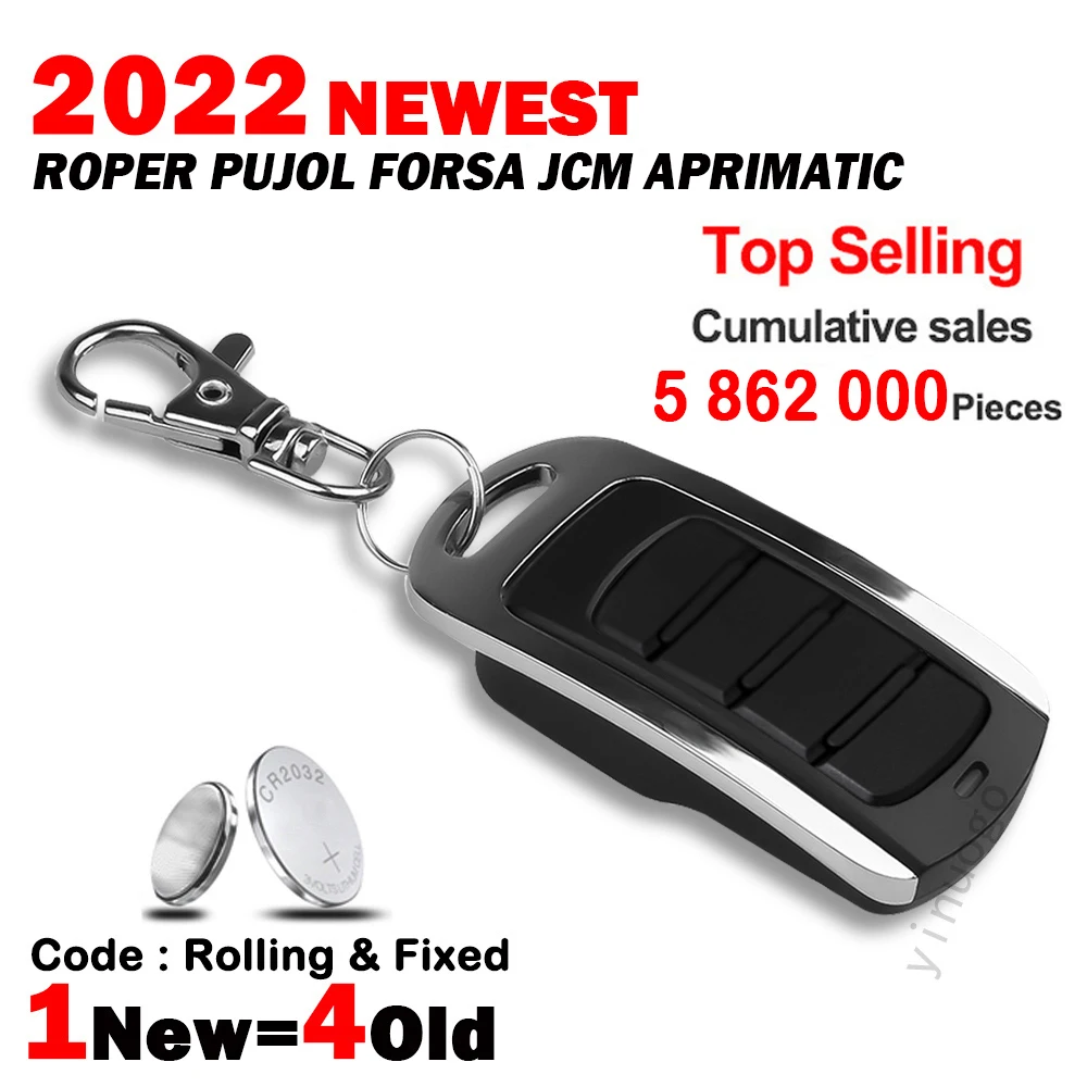 

JCM ROPER GO NEO TWIN MINI FORSA TR1 TR2 TR4 PUJOL NEO TWIN VARIO OCEAN APRIMATIC TR2 TR4 TM4 TXM 433 МГц гаражный пульт дистанционного управления