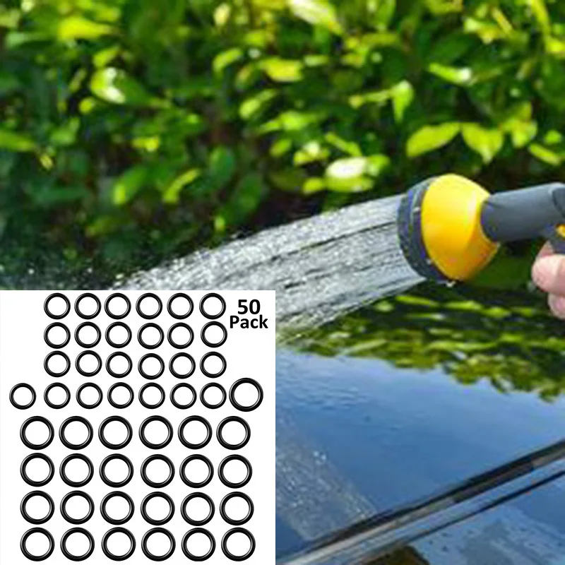 50 Pieces Power Pressure Washer O-Rings Replacement For 1/4 Inch 3/8 M22 Quick Connect Coupler