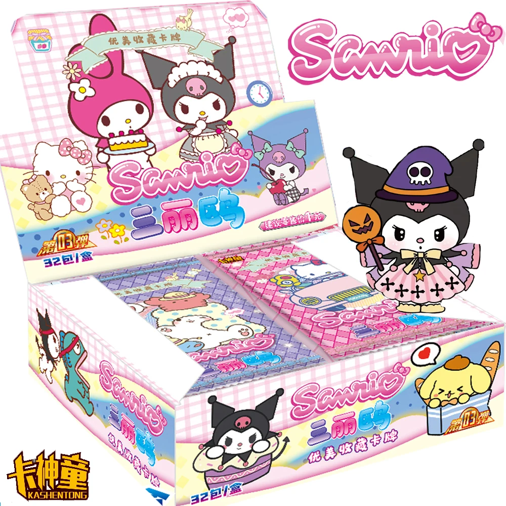 Оригинальная коллекция открыток Sanrio для детей Классические Мультяшные