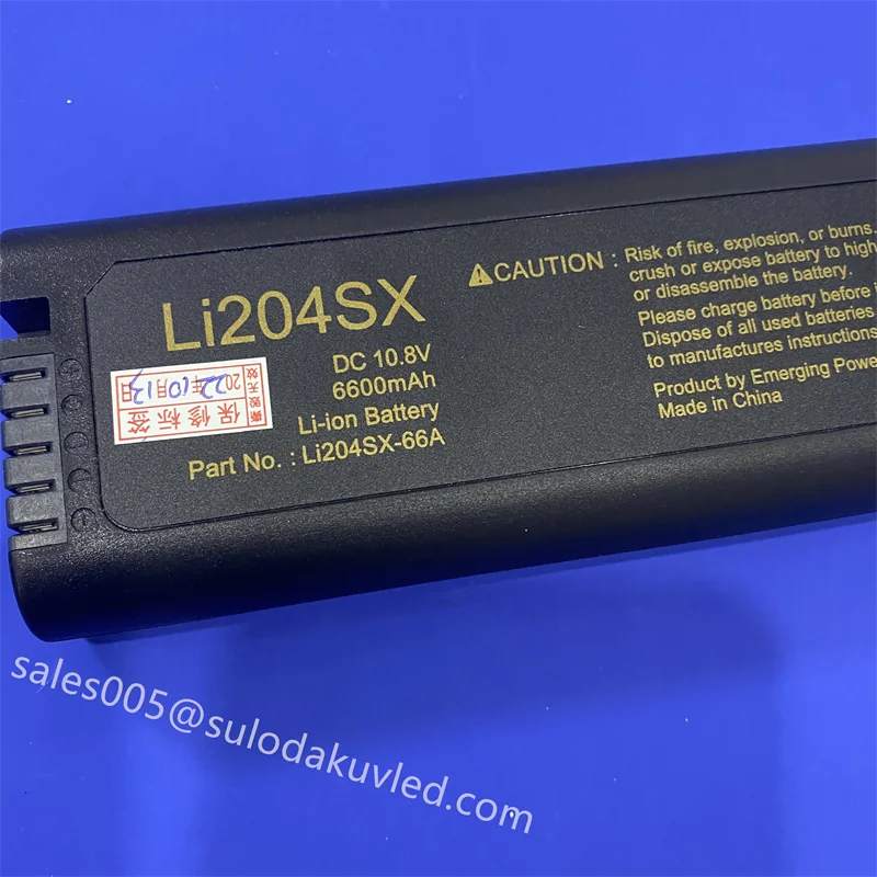 Original OTDR Battery OTDR Li204SX Replacement Li-ion Battery Pack MTS-6000 MTS6000 7800mAh 10.8v