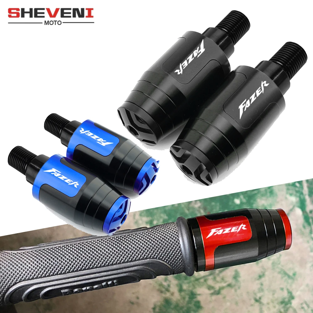 

For Yamaha FZ1 FAZER FZ6 FAZER FZ8 Accessories Motorcycle CNC Aluminum Handlebar Grips Ends Handle Caps Hand Bar Plugs