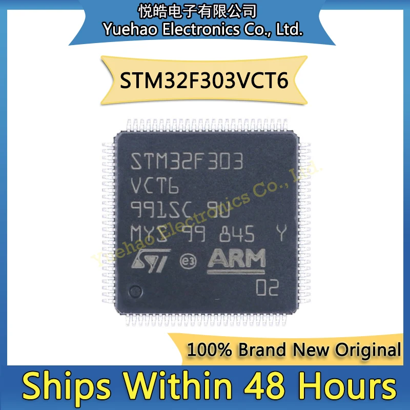 STM32F303VCT6 STM STM32 STM32F STM32F303 STM32F303VC IC MCU LQFP-100 | Электронные компоненты и принадлежности