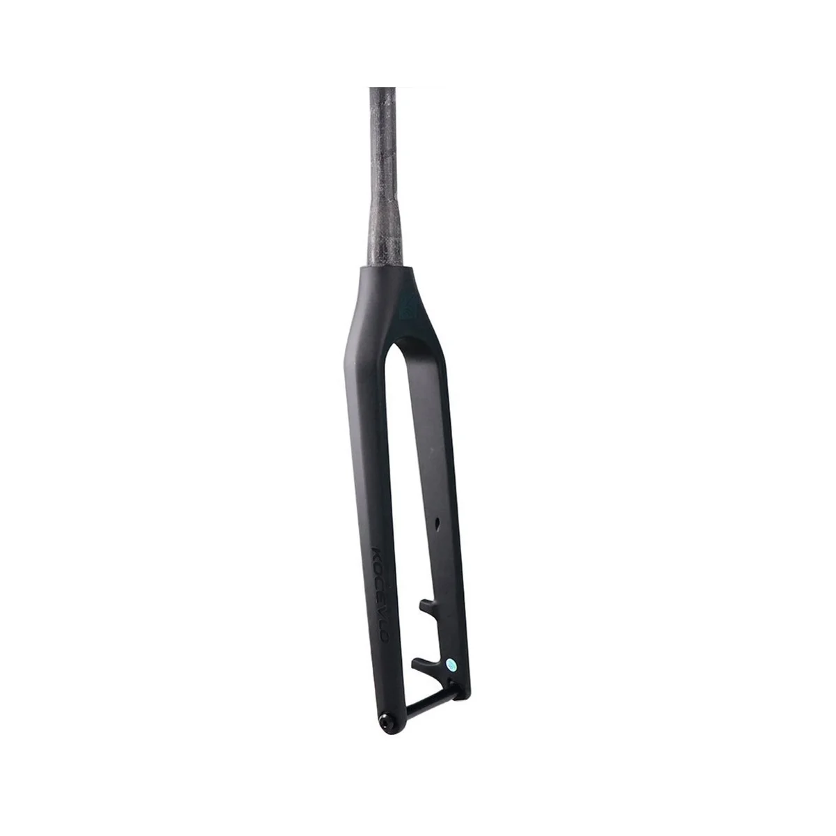 

KOCEVLO Carbon Fiber Mountain Bike Front Fork Boost Barrel Shaft 15X110mm Off-Road Hard Fork Disc Brake Inner Routing,Black