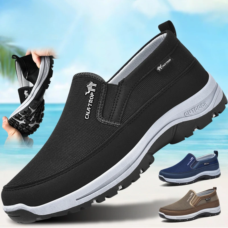 

Fashion Men's Casual Shoes Breathable Lace-up Men Loafers Canvas Mesh Platform Design Female Vulcanized Shoes Sapatos Feminino