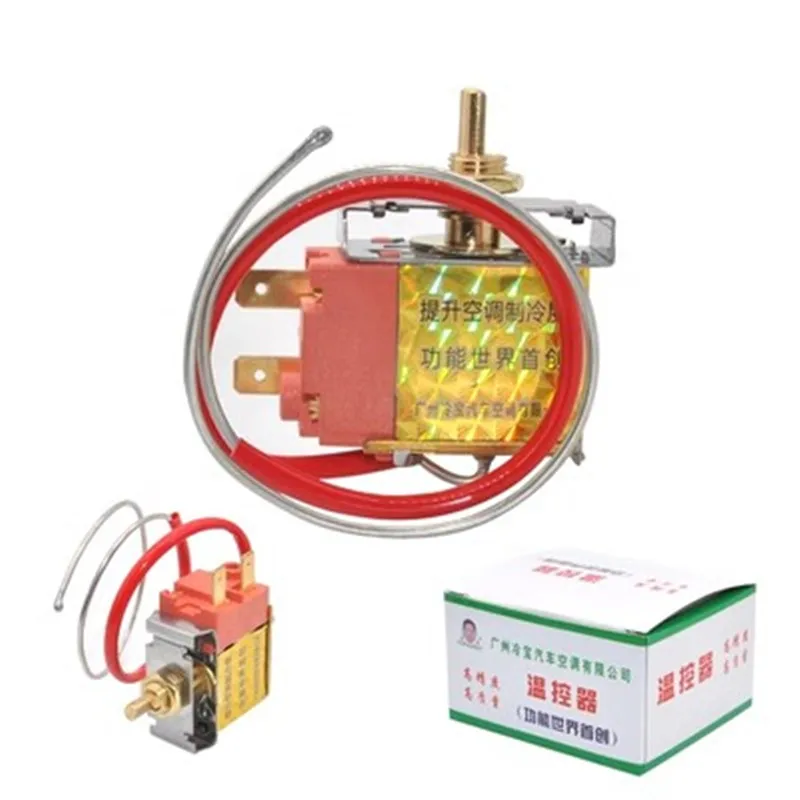 

Adjustable Car Air Conditioning Temperature Control Switch 12V 24V Truck Air-conditioning Automatic Temperature Controller 1pc