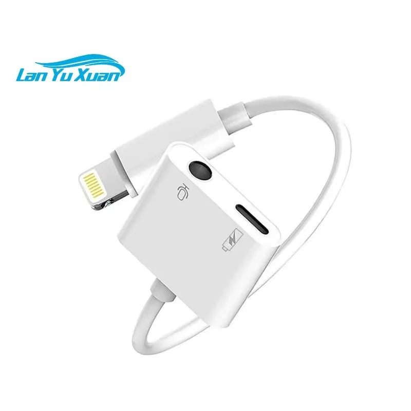 

Original wired headphone adapter for promax game charging 2-in-1 adapter sound card live streaming converter