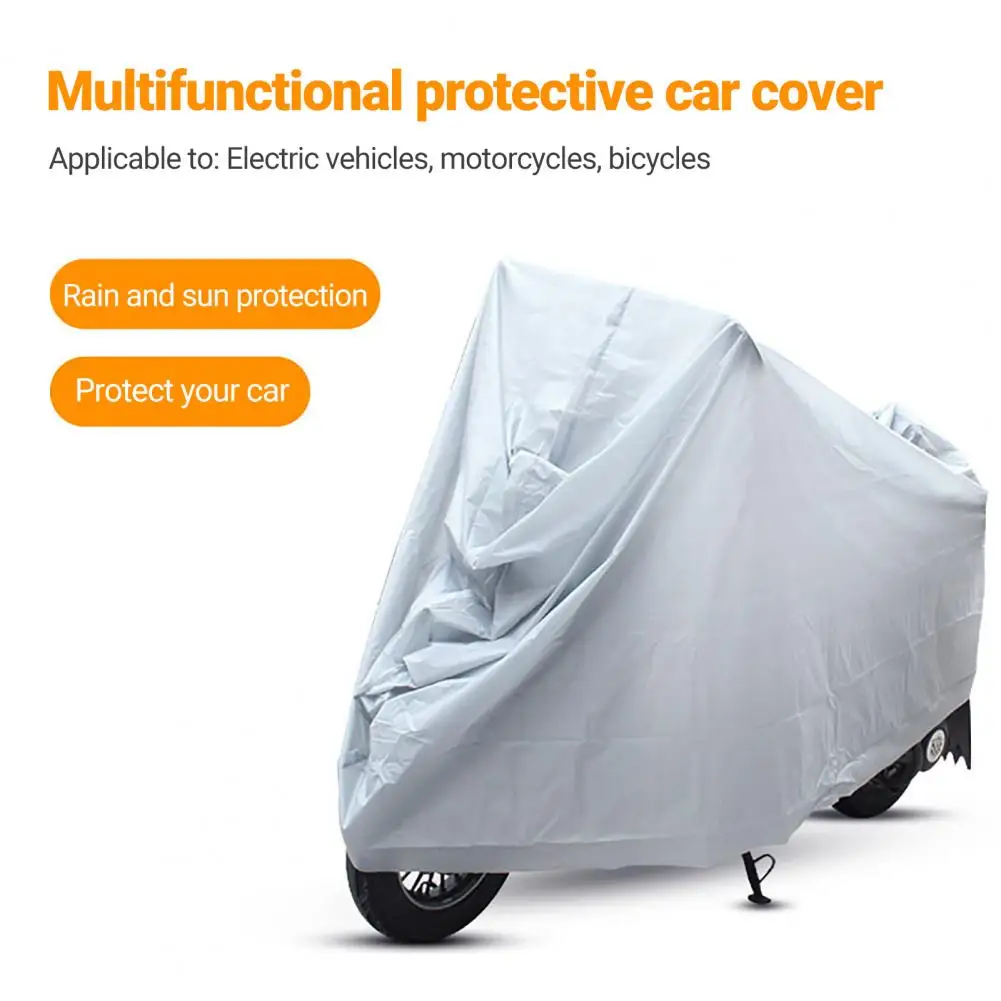 

Flexible Motorcycle Cover Universal Wear-resistant Lightweight Motorcycle Storage Cover Bicycle Accessories
