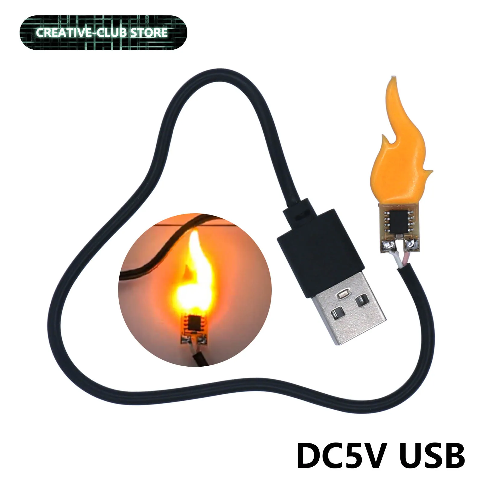 

LED вспышка свеча DT&ZM теплый белый