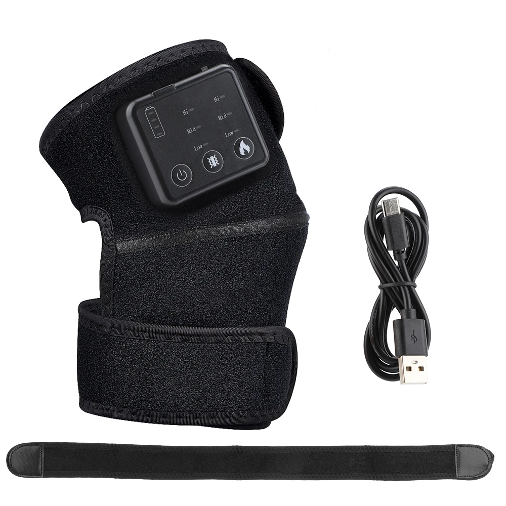 

Heated Vibration Knee Massager for Knee Joint Pain Physiotherapy Knee Elbow Shoulder Massager Knee Pad Fitness Pain Relief