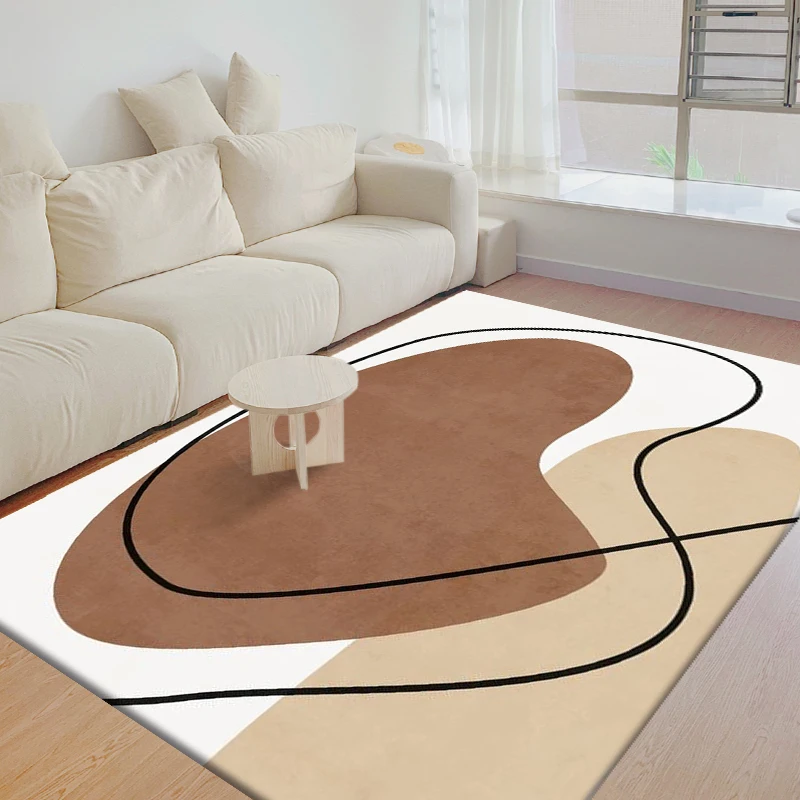 

Idyllic Wind Rugs Living Room Decoration Teenager Bedroom Decor Carpets Sofa Coffee Table Area Rug Non-slip Carpet Floor Mats