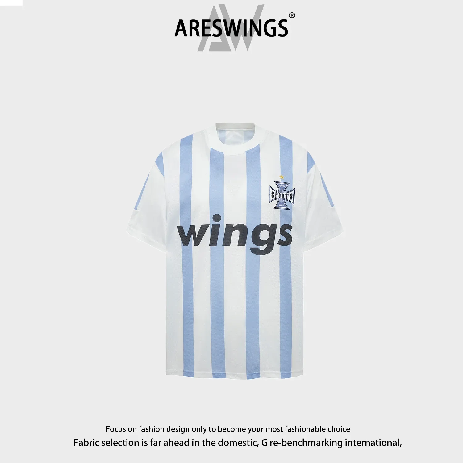 Areswings в американском стиле полосатая цифровая спортивная футболка хип-хоп с