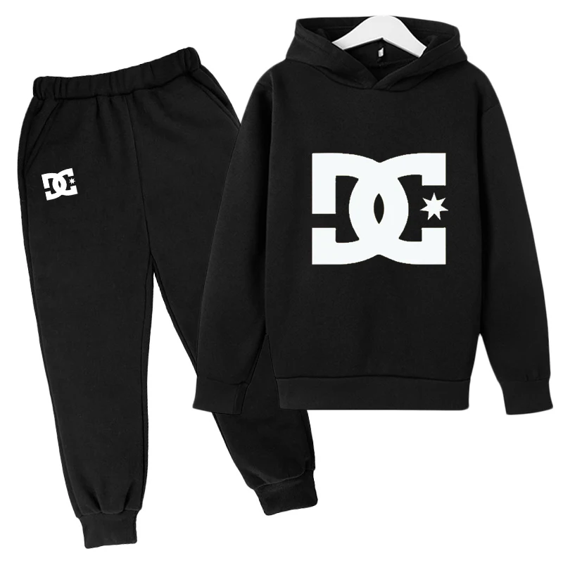 

2022Kinderkleding Jongens Sportkleding Hoodie Pak 2 Stuk Set Lente En Herfst Sport Meisjes Sportkleding Jas + Sport broek