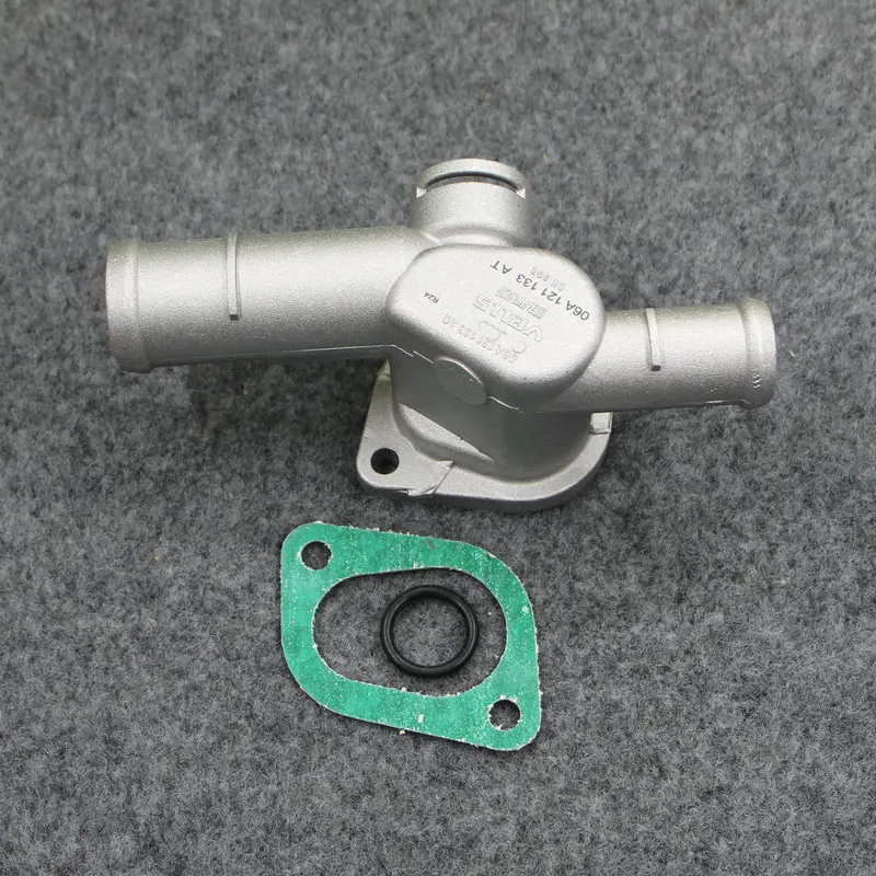 

Apply to Bora Jetta Pentium B50 POLO Touran Octavia Three-way and four-way joint for water pipe cylinder head Aluminum 06A 121