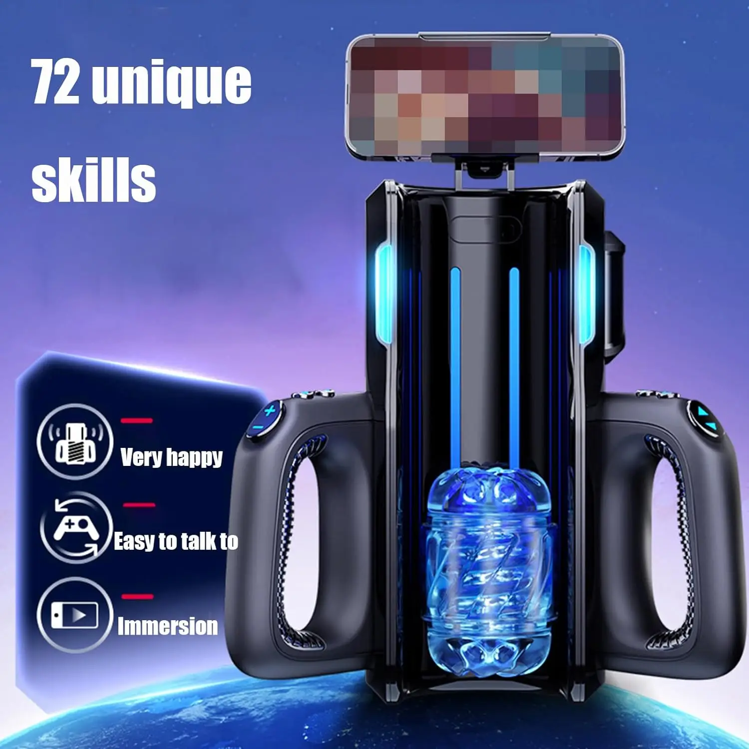 Автоматический мужской стакан для мастурбации Leten King Pro Thrusting мужские