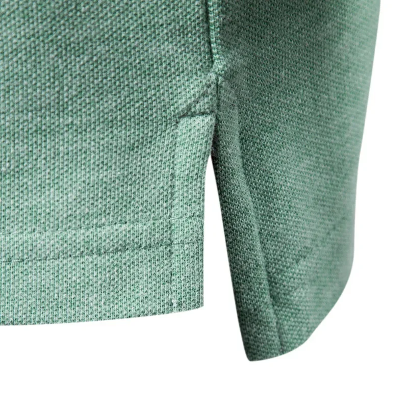 Мужская хлопковая футболка с V-образным вырезом и коротким рукавом 9 цветов